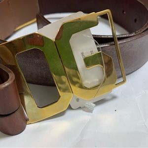 Dolce & Gabbana Authentic Logo Buckle Belt